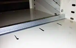 Butées pour tablette métallique, accessoire pour rayonnage archives