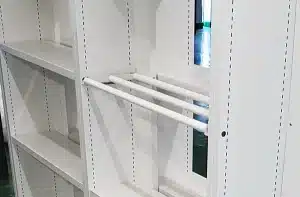 Tablette à rouleaux, accessoire pour rayonnage archives et salle d'archives