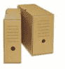 Boites archives carton à l'italienne, pour le rangement des archives papier.