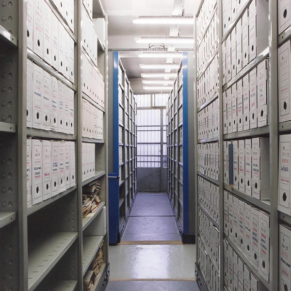 rayonnage archives - archive - boites à l'italienne - - profiltol
