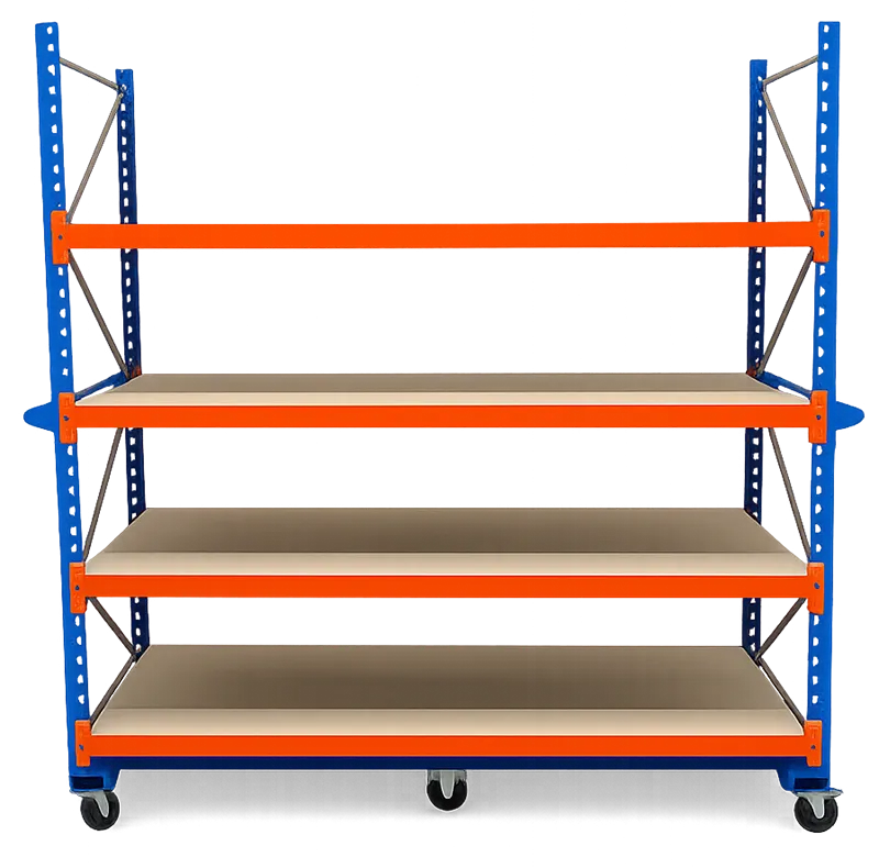 Etagère roulante professionnelle pour archivage, industrie, bureau